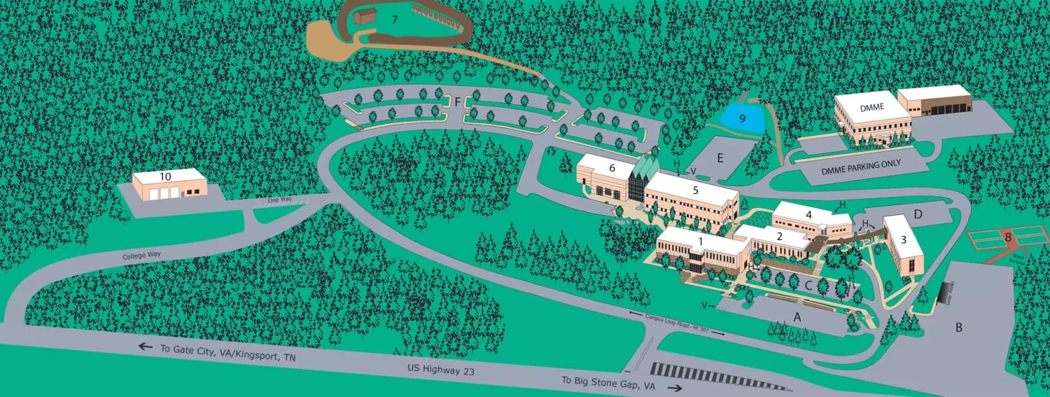 MECC Campus Map